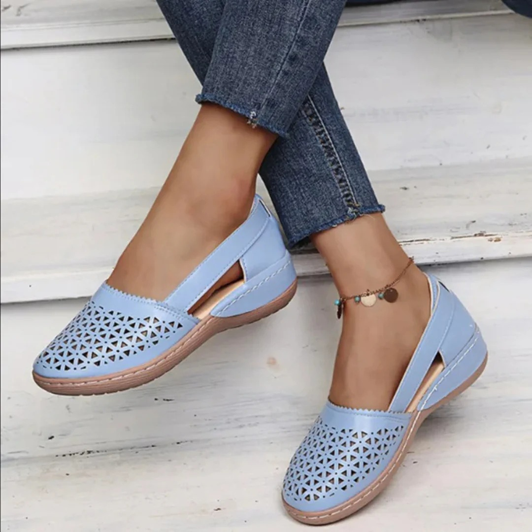 Airy Slip On Sneakers for Women with Ventilated Style
