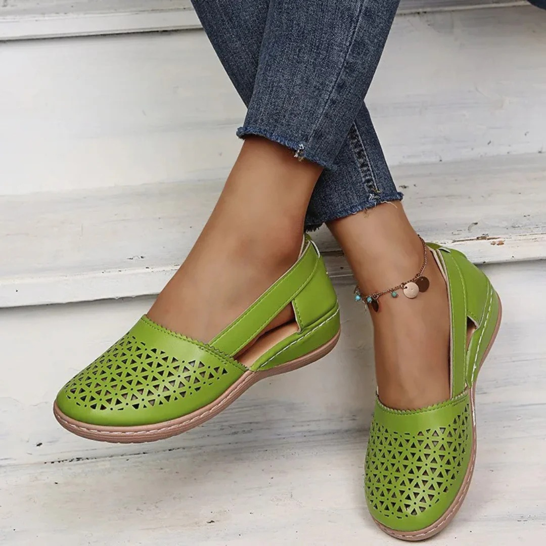Airy Slip On Sneakers for Women with Ventilated Style