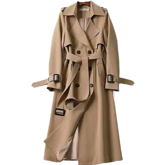 Classic Ladies Long Trench Coat - Modish World