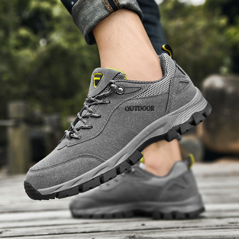 Men's Running Shoes - Breathable Mesh with Thick Sole - ModishWorld