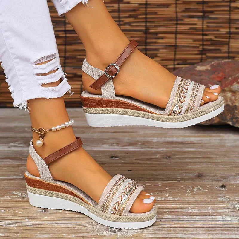 Beachy Summer Toe Sandals for Women - ModishWorld