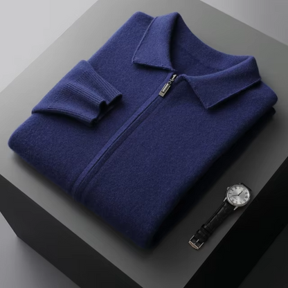 Men's Zip Up Cardigan Sweater