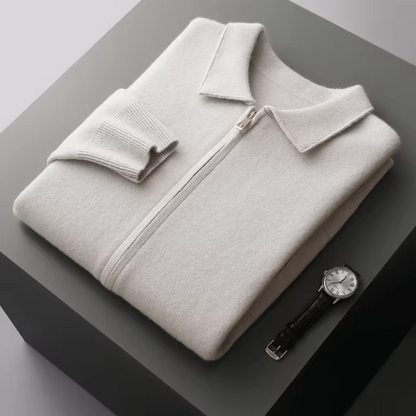 Men's Zip Up Cardigan Sweater