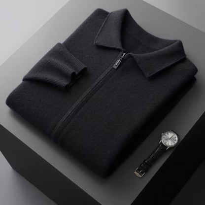 Men's Zip Up Cardigan Sweater