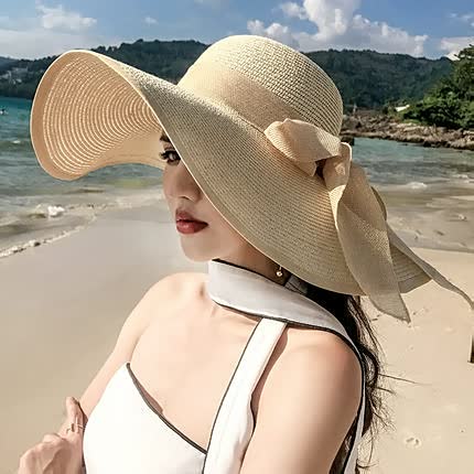 Women's Lightweight Wide Brim Summer Hat - ModishWorld