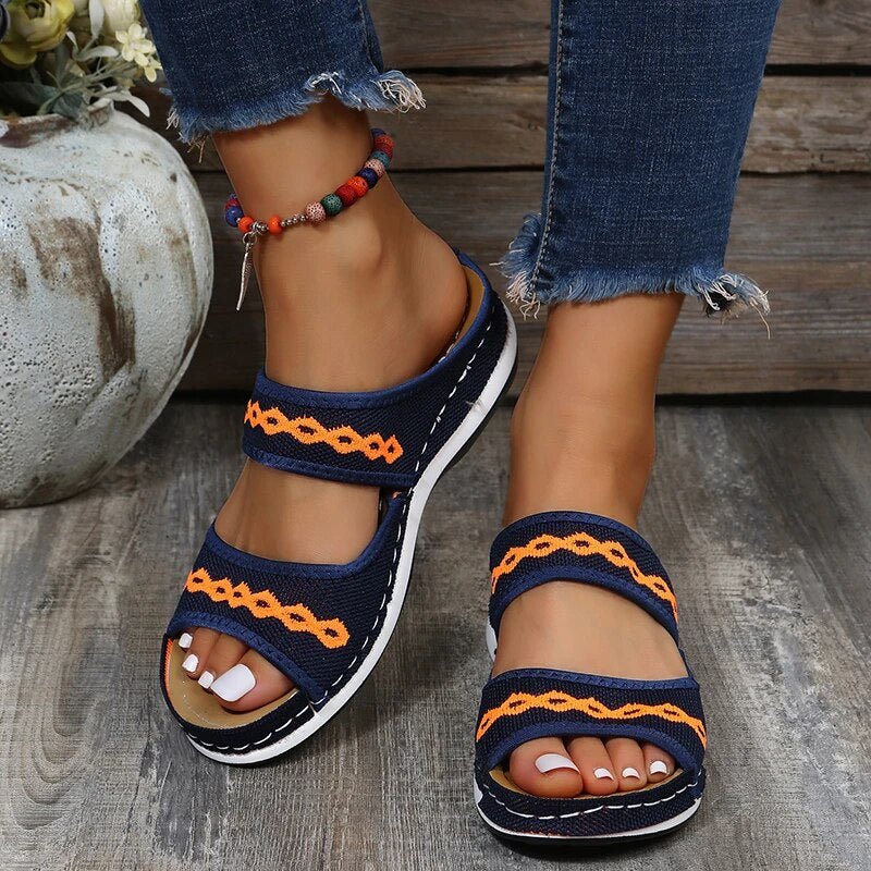 Comfortable Women's Summer Sandals with Arch Support - ModishWorld
