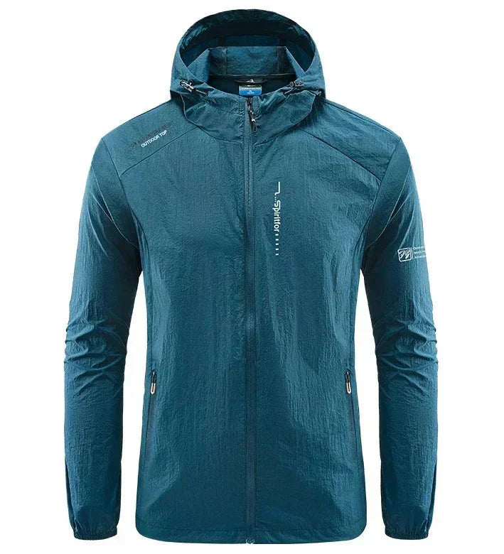 Waterproof Men's Hooded Windbreaker Coat - ModishWorld