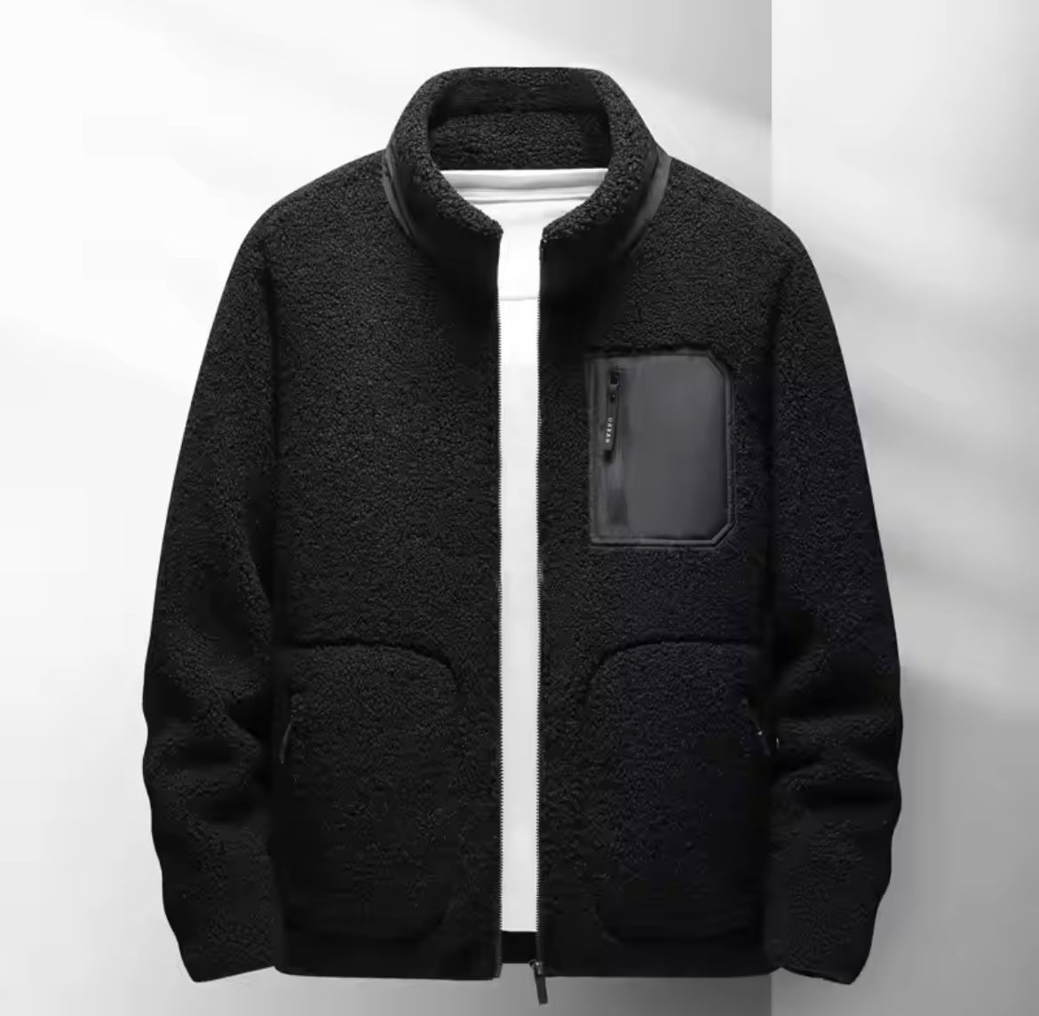Waterproof Men's Hooded Jacket with Multiple Pockets