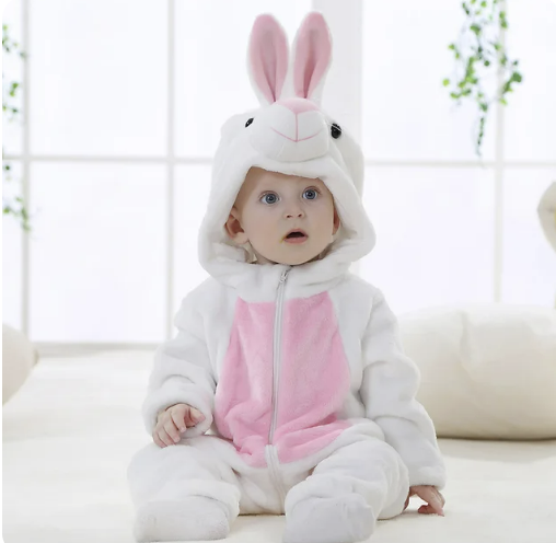 Adorable Baby Onesies with Fun Animal Designs
