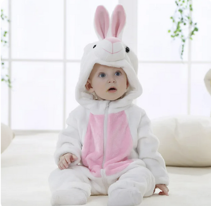 Adorable Baby Onesies with Fun Animal Designs
