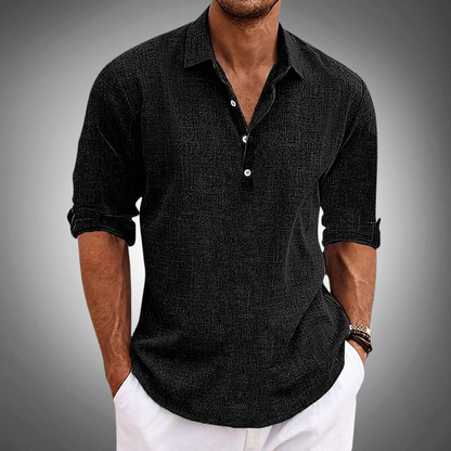 Timeless Comfortable Mens Long Sleeve Shirt
