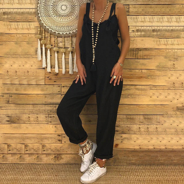 Classic Denim Overalls for Ladies