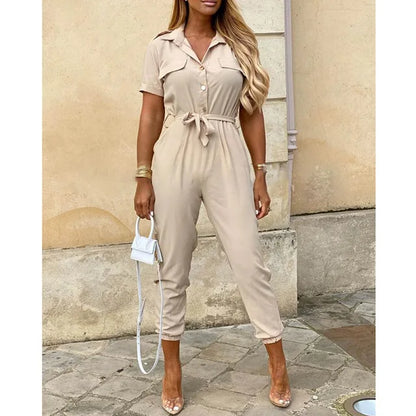 Elegant Fitted Jumpsuit for Ladies