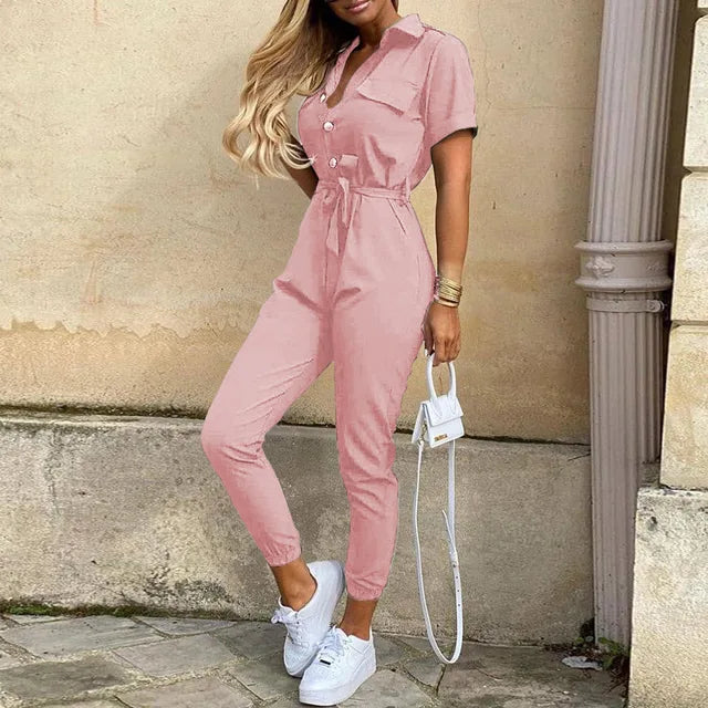 Elegant Fitted Jumpsuit for Ladies