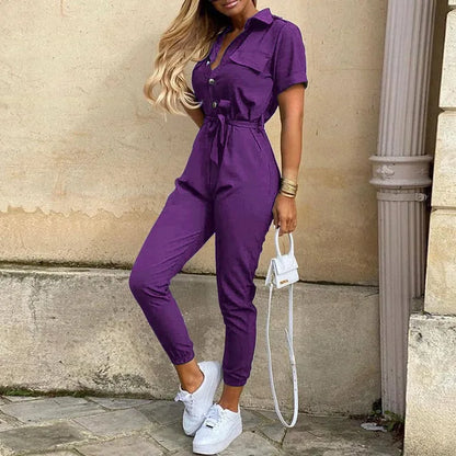 Elegant Fitted Jumpsuit for Ladies