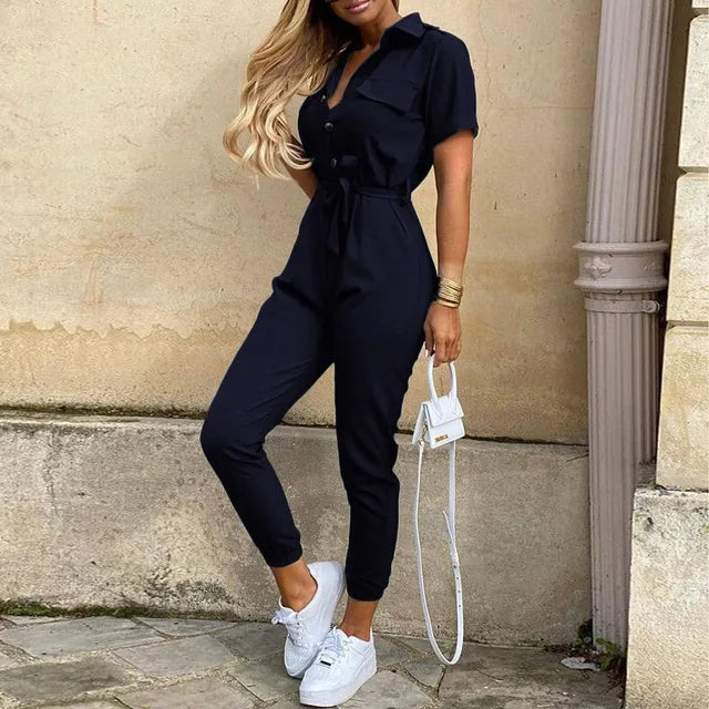 Elegant Fitted Jumpsuit for Ladies
