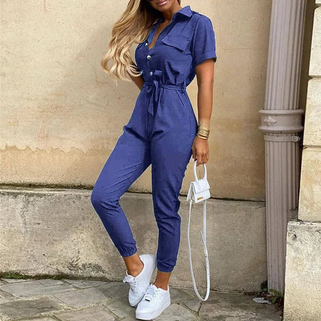 Elegant Fitted Jumpsuit for Ladies