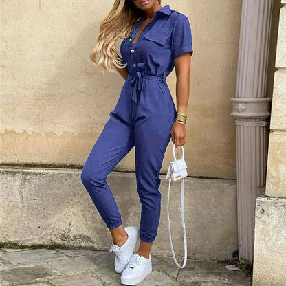 Elegant Fitted Jumpsuit for Ladies