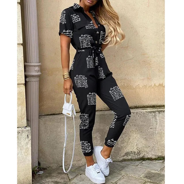 Elegant Fitted Jumpsuit for Ladies
