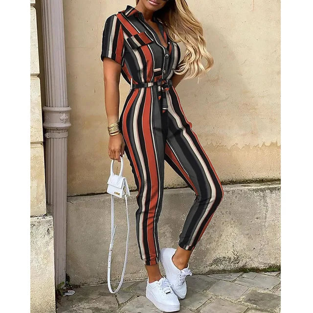 Elegant Fitted Jumpsuit for Ladies