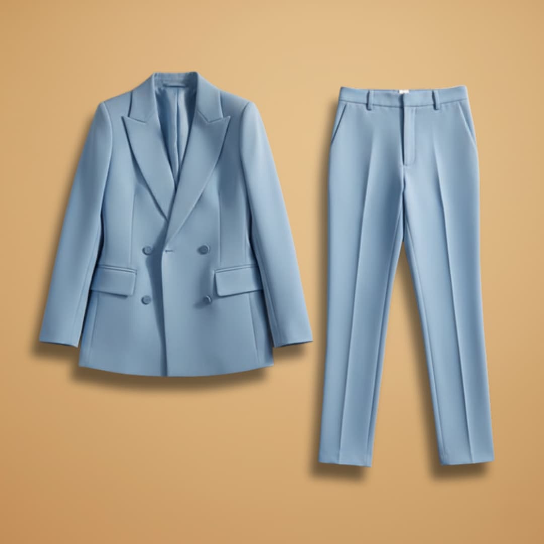 Classic 2-Piece Suit with Fitted Style and Chic Look - Modish World