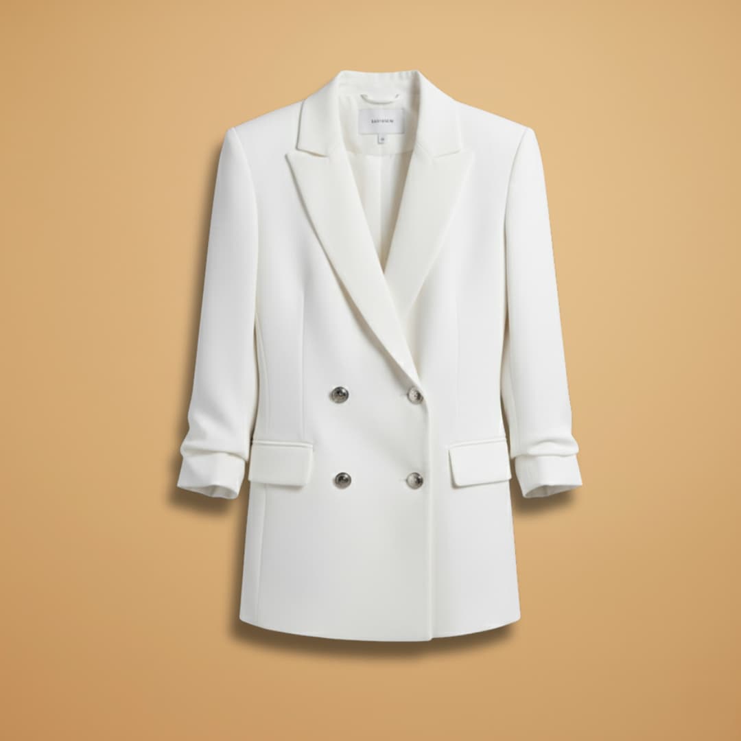 Classic Fit Women's Jacket with Two Button Front - Modish World