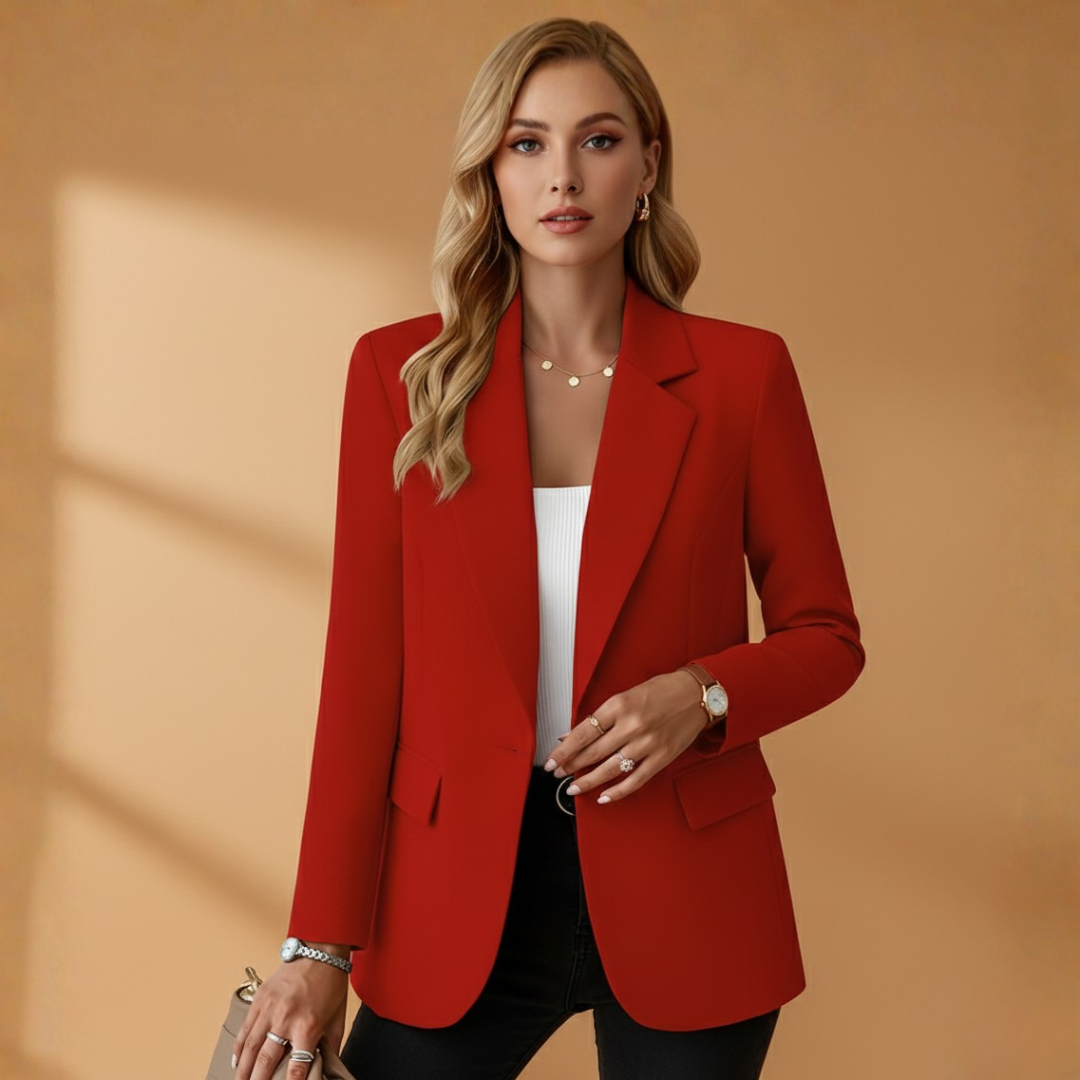 Classic Fit Women's Jacket with Pockets