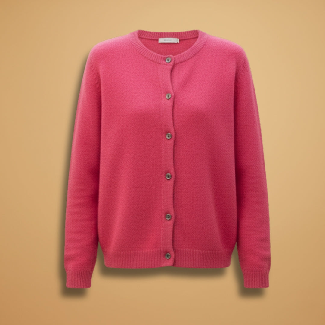 Ladies' Open Front Button Sweater Cardigan - Modish World