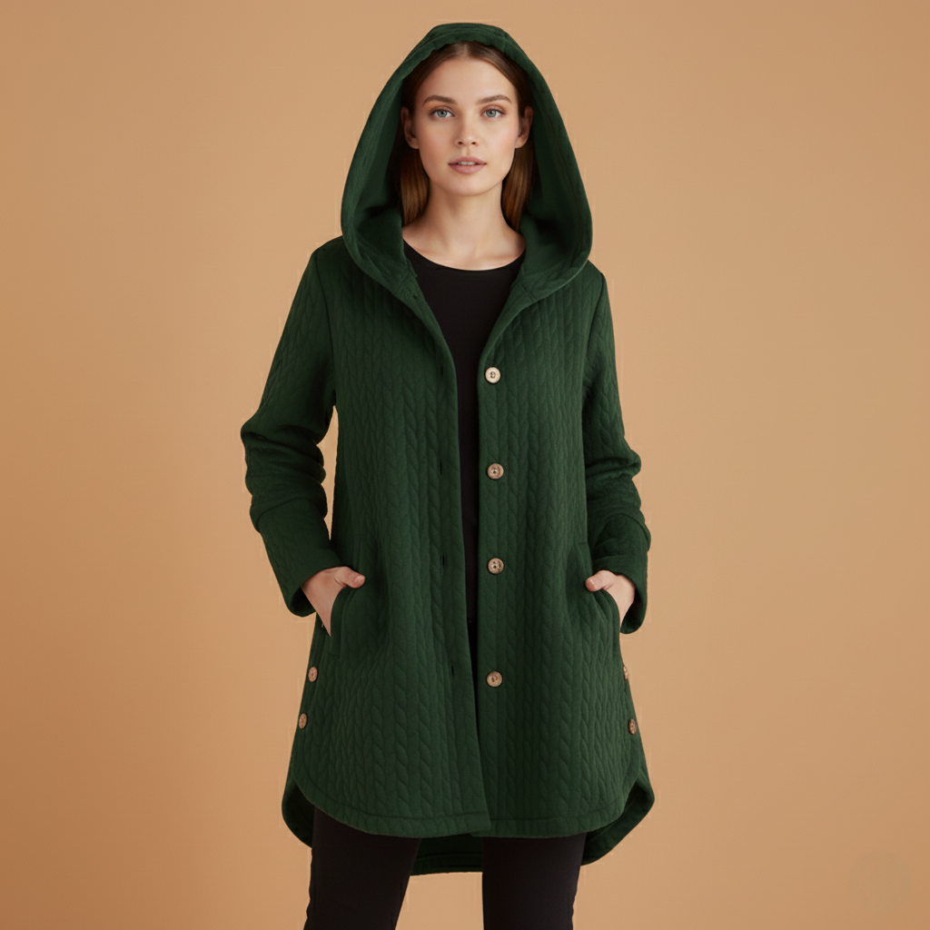 Timeless Double Button Ladies Winter Coat