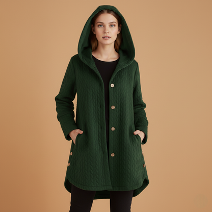 Timeless Double Button Ladies Winter Coat
