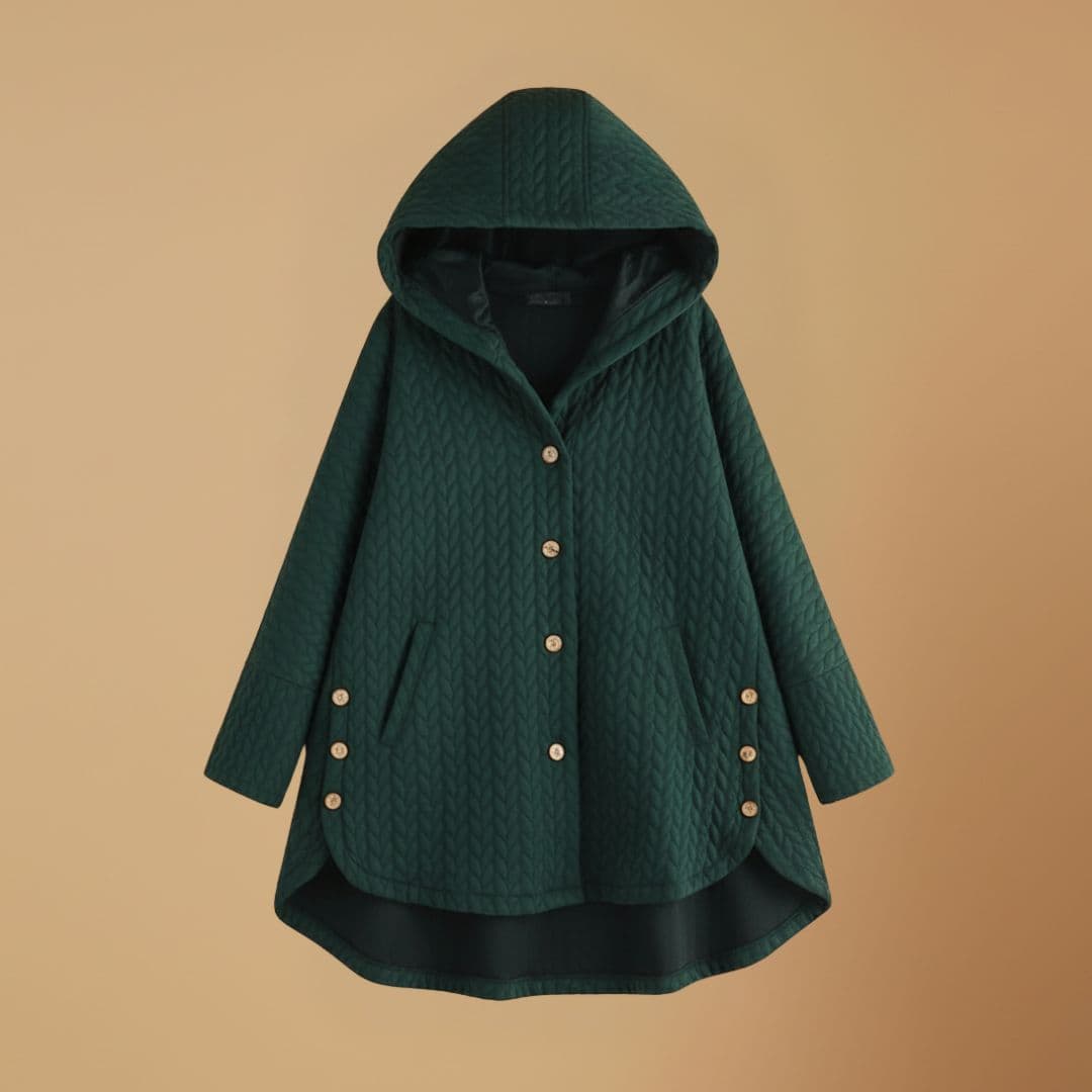 Warm Quilted Parka Jacket with Pockets - Modish World