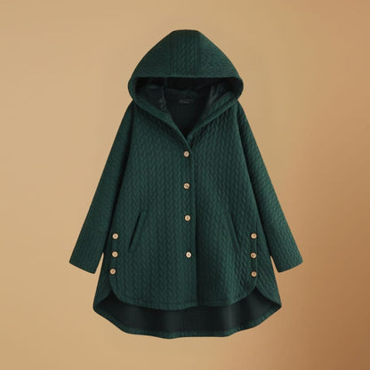 Warm Quilted Parka Jacket with Pockets - Modish World
