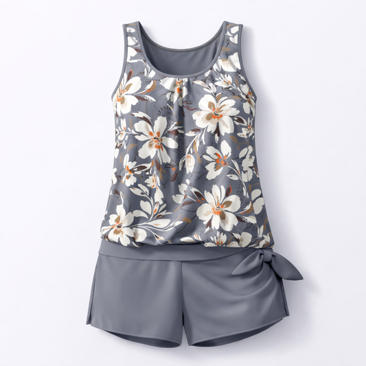 Women's Supportive Tankini Swimsuit - ModishWorld