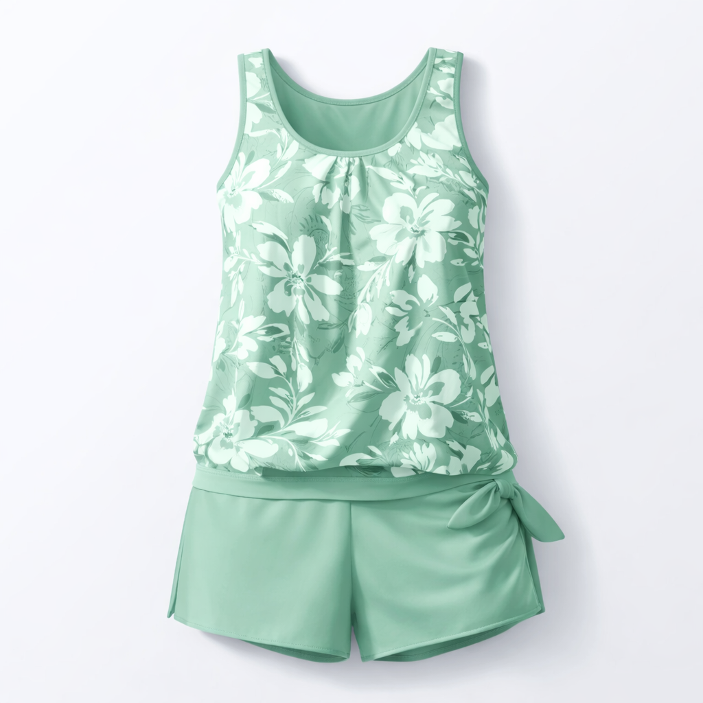 Women's Supportive Tankini Swimsuit