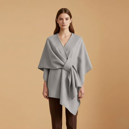 Chic Open Front Drape Cardigan Coat