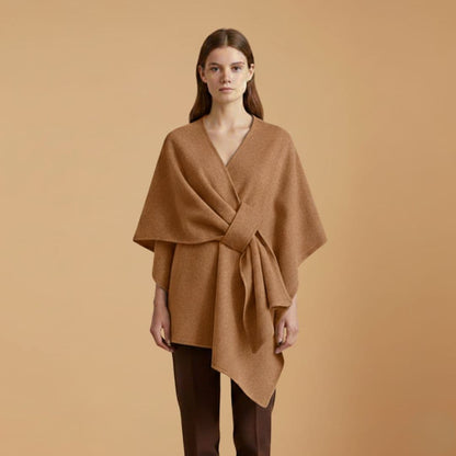 Chic Open Front Drape Cardigan Coat