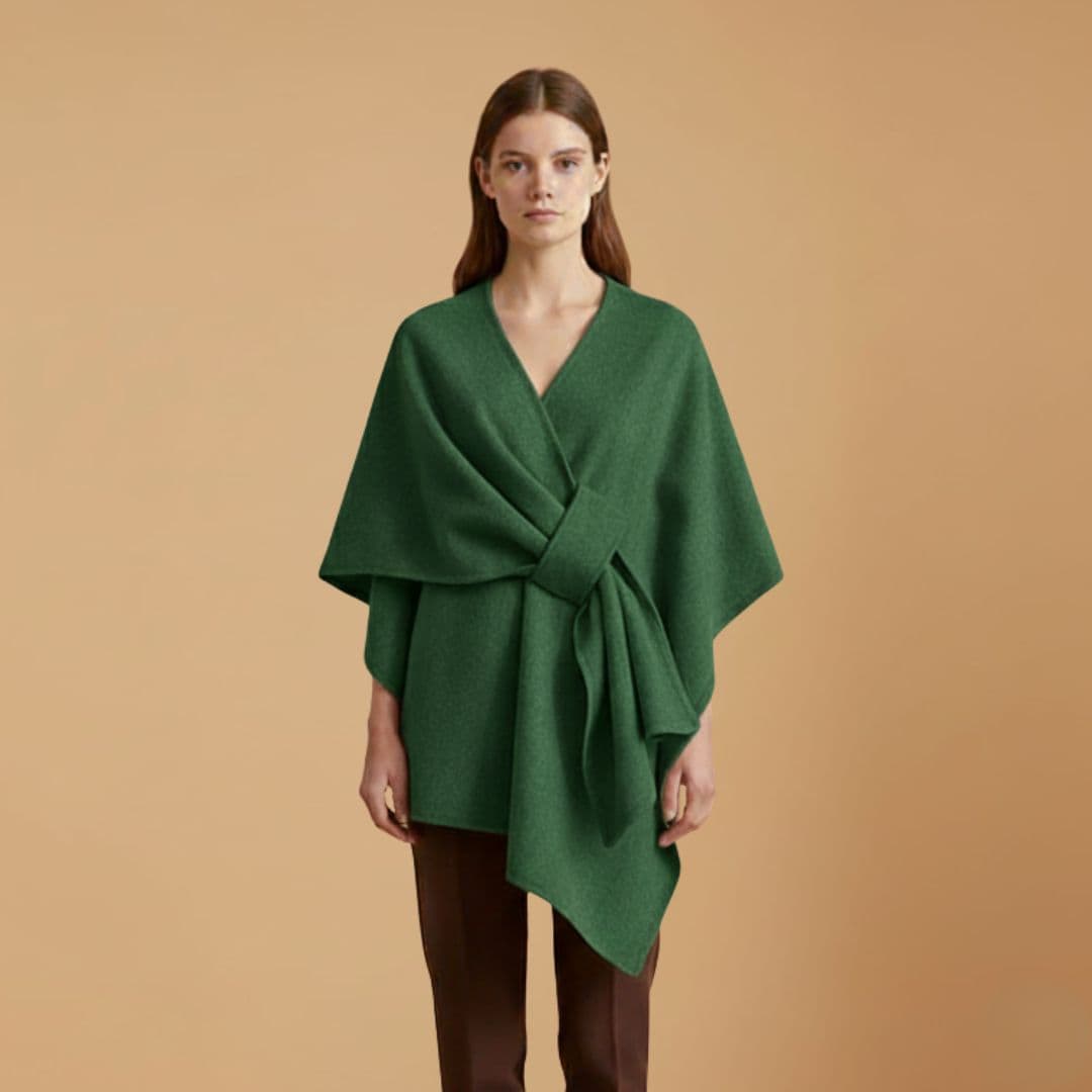 Chic Open Front Drape Cardigan Coat