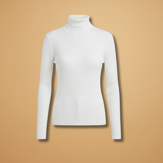 Women's Soft Crew Neck Sweater with Long Sleeves - Modish World
