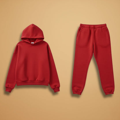 Ladies Comfortable Hooded Tracksuit Set - Modish World