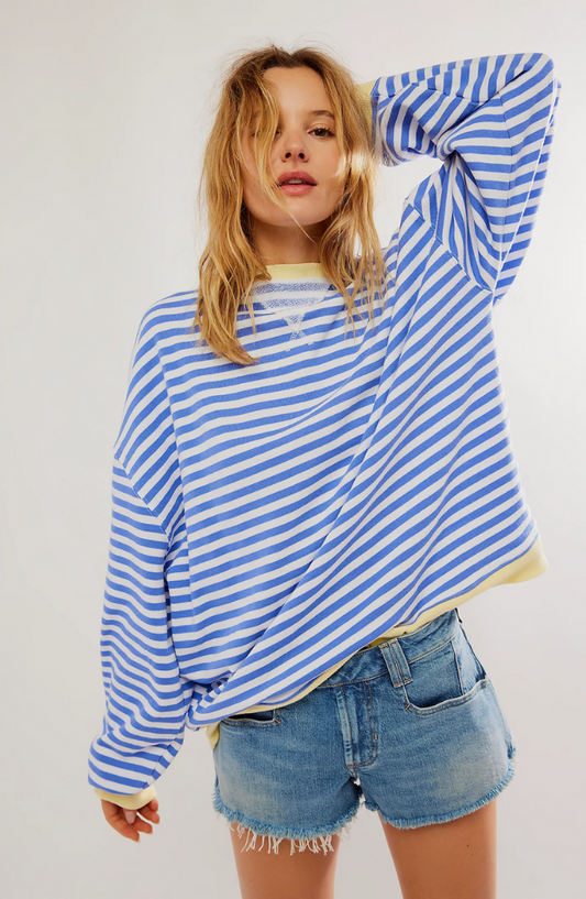 Classic Striped Women's Sweater - Soft & Cozy Fit - Modish World