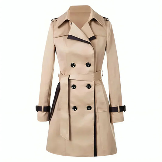 Classic Long Women's Rain Coat - ModishWorld
