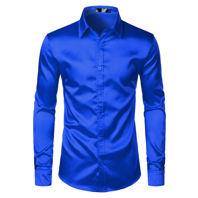 Classic Comfortable Mens Long Sleeve Shirt