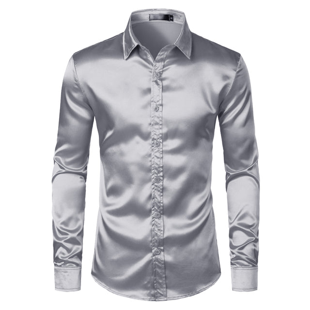 Classic Comfortable Mens Long Sleeve Shirt