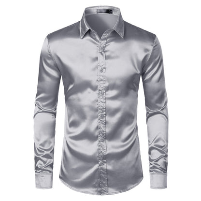 Classic Comfortable Mens Long Sleeve Shirt