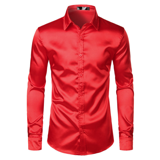 Classic Comfortable Mens Long Sleeve Shirt