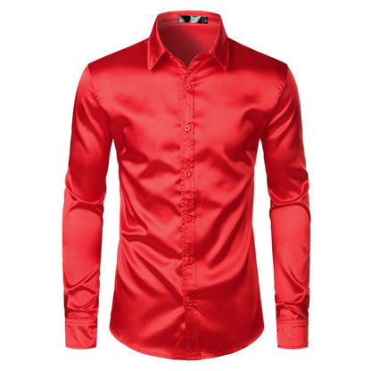 Classic Comfortable Mens Long Sleeve Shirt