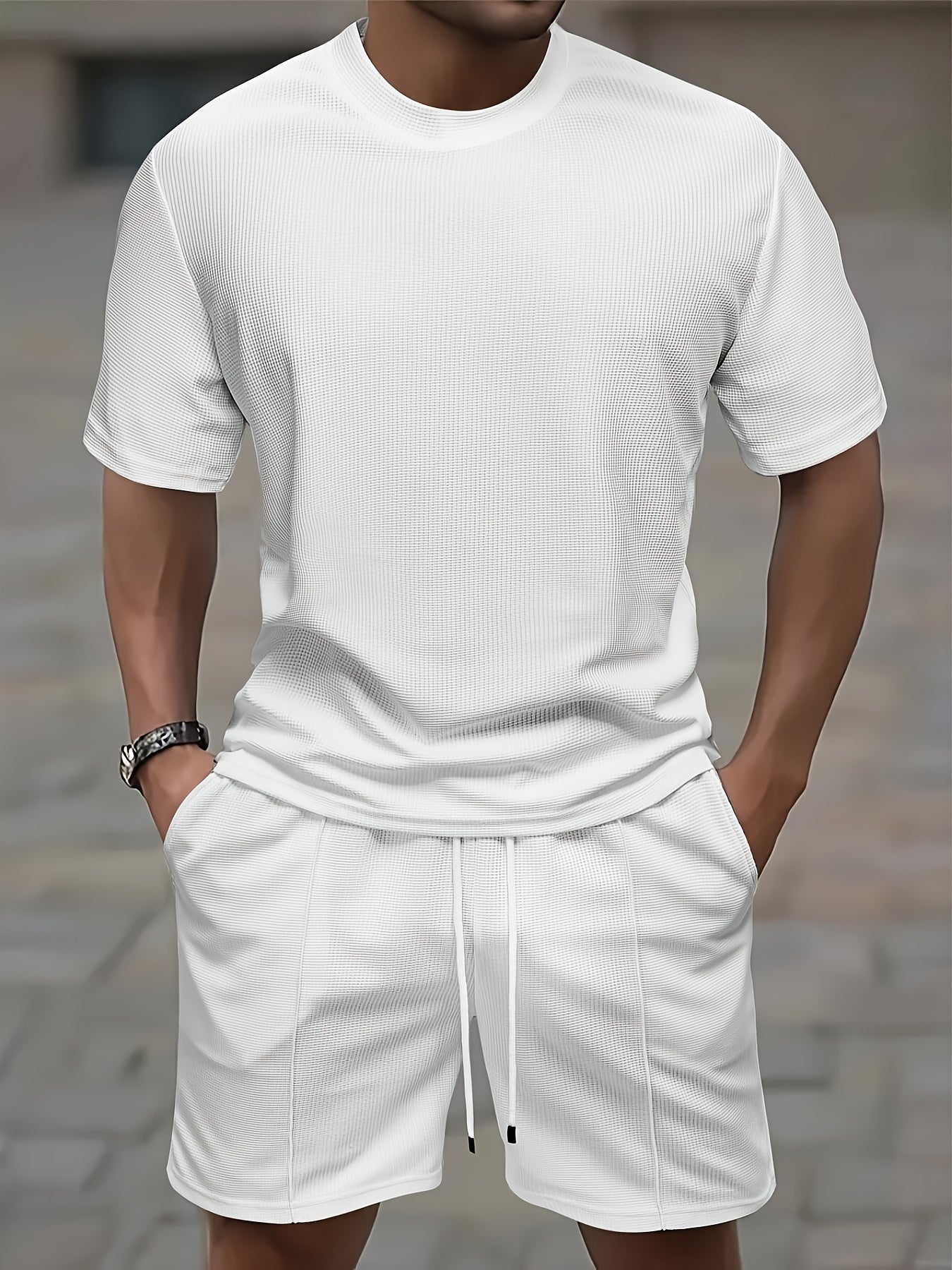 Soft Relaxed Fit Mens Lounge Wear Set