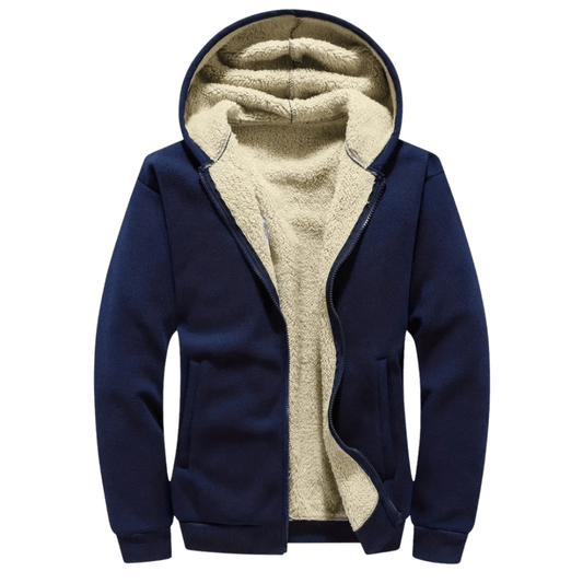Colsen | Classic Mens Zipper Hooded Sweatshirt - Modish World