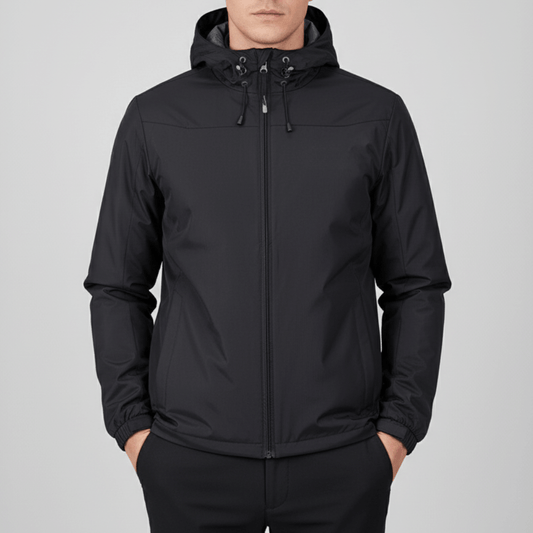 Warm Men's Fleece Hoodie for Cold Weather - ModishWorld