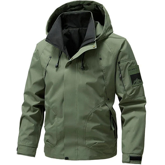 Waterproof Men's Breathable Zip Up Jacket - Modish World